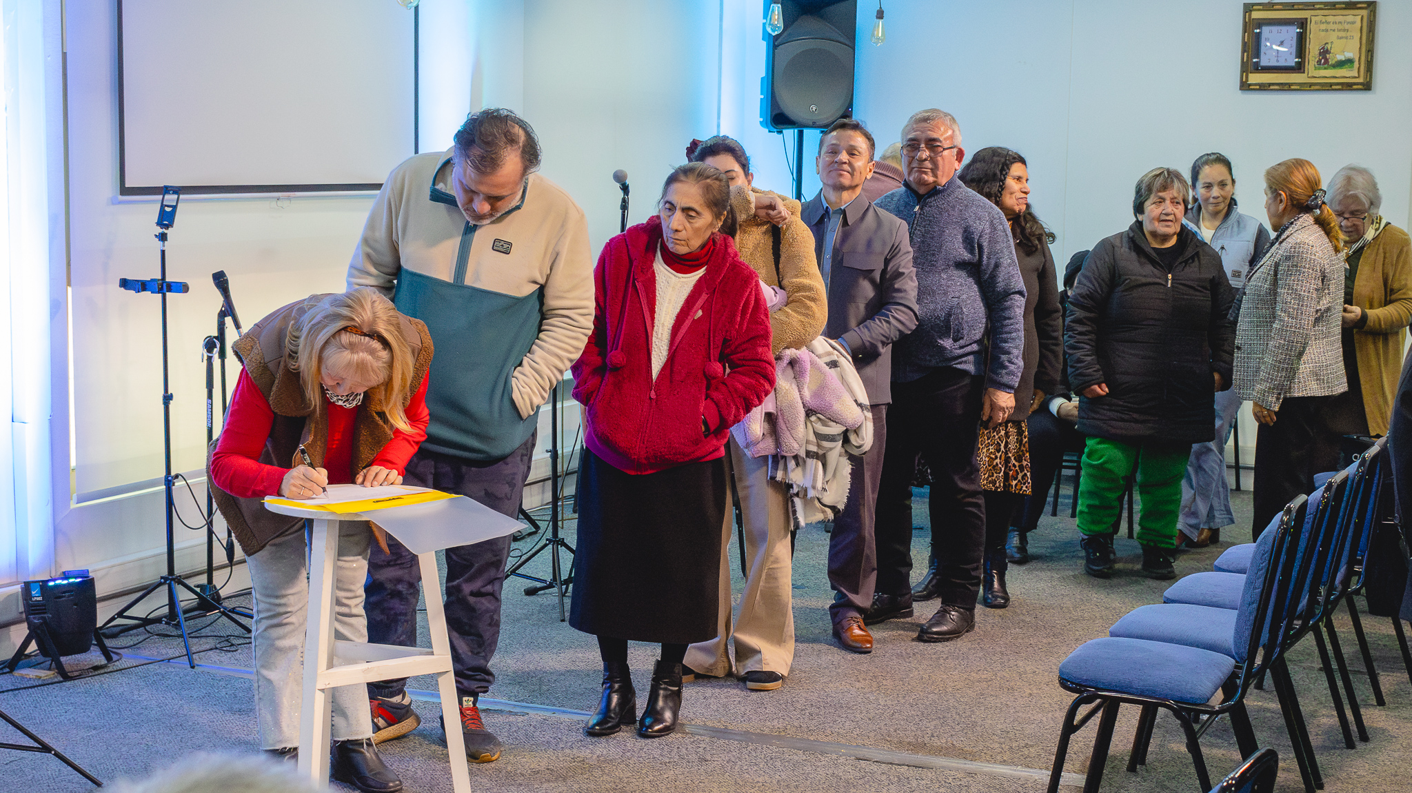 Momento de oración por el nuevo Directorio