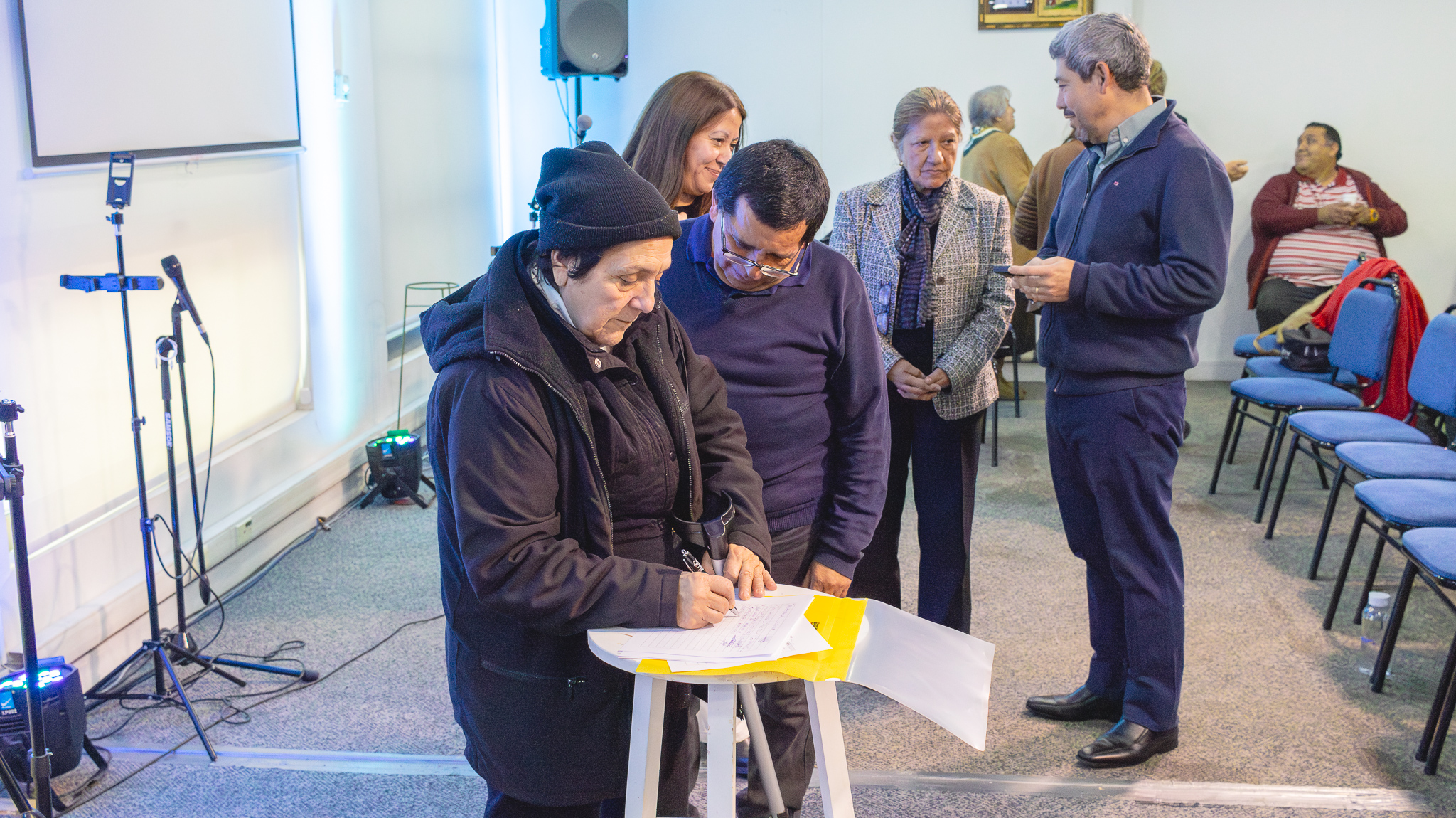 Momento de oración por el nuevo Directorio